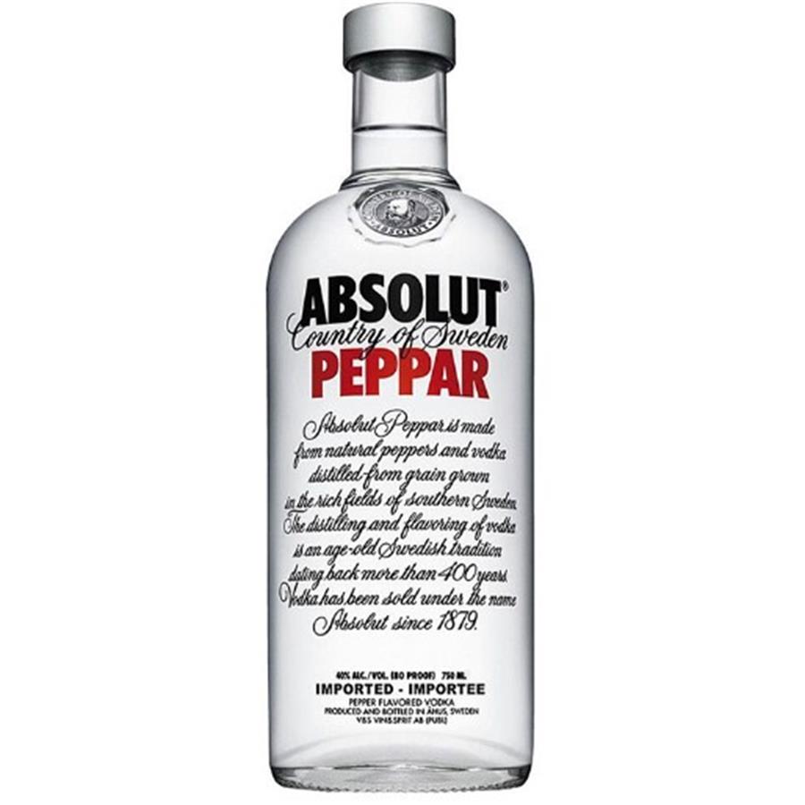 ABSOLUT PEPPAR 40% 50CL