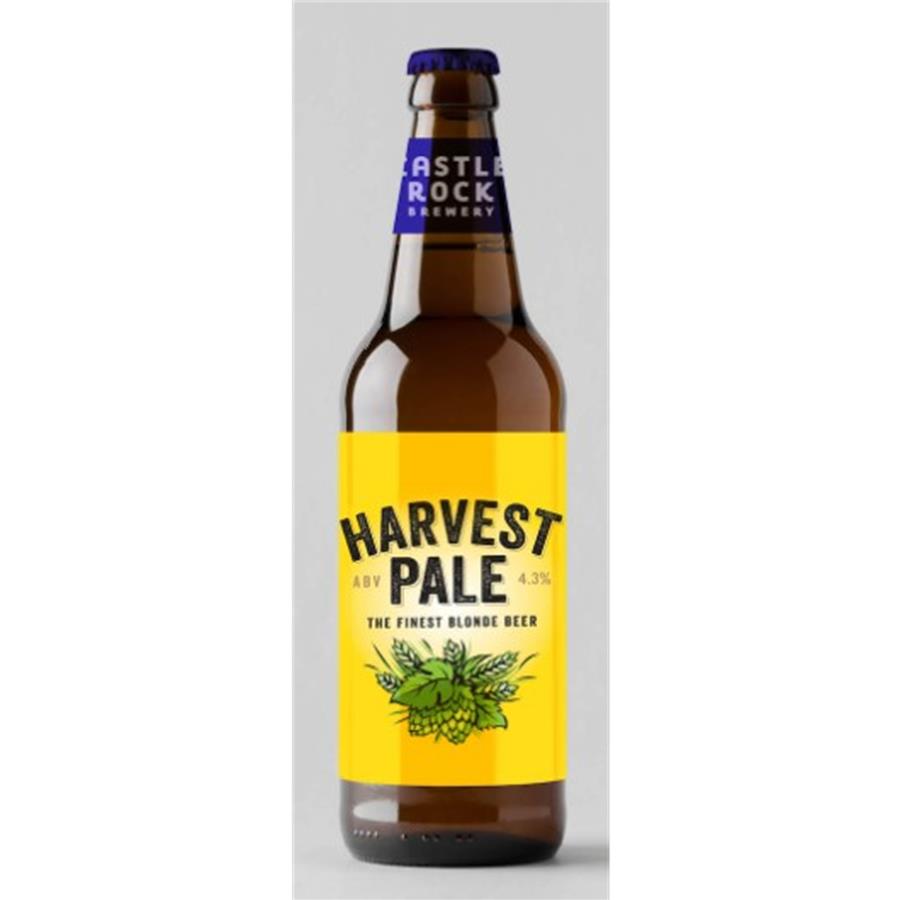 CASTLE ROCK HARVEST PALE 4.3% 8 x 500ML BOTTLES