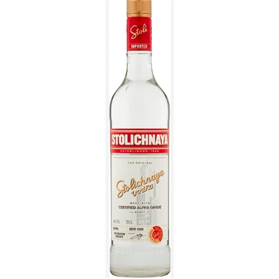 STOLICHNAYA VODKA 40% 70CL