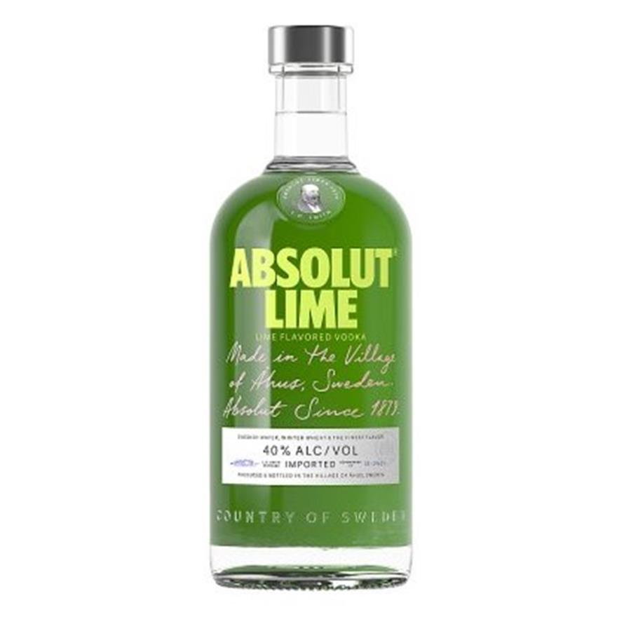 ABSOLUT LIME VODKA 40% 70CL