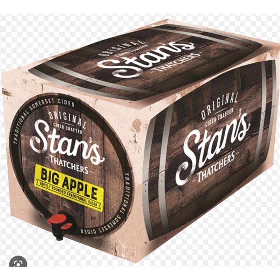 THATCHERS STAN'S BIG APPLE CIDER 5% 20LTR BIB