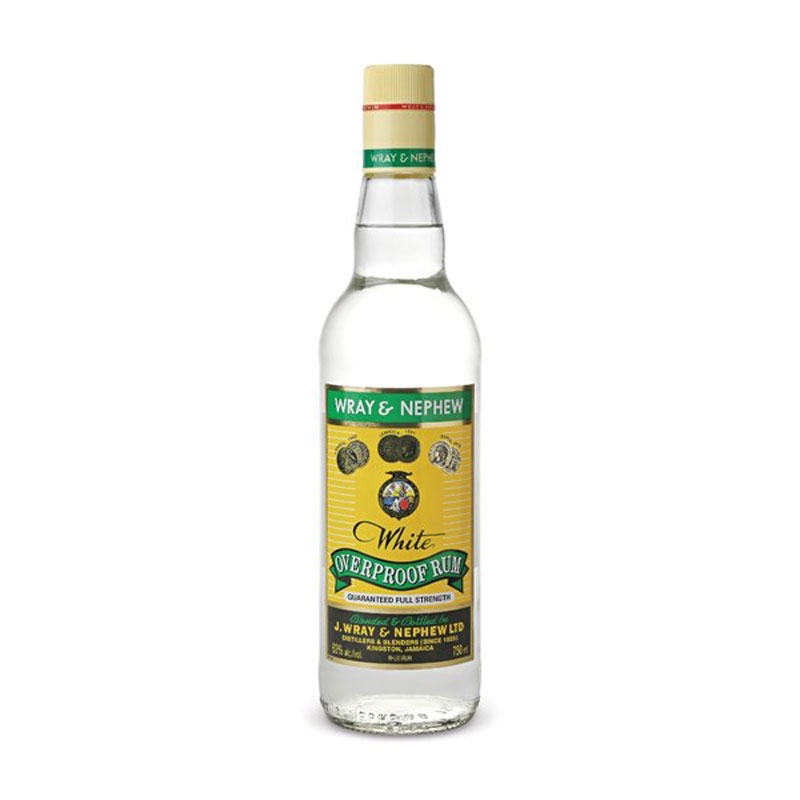 WRAY & NEPHEW OVERPROOF RUM 70CL 63%