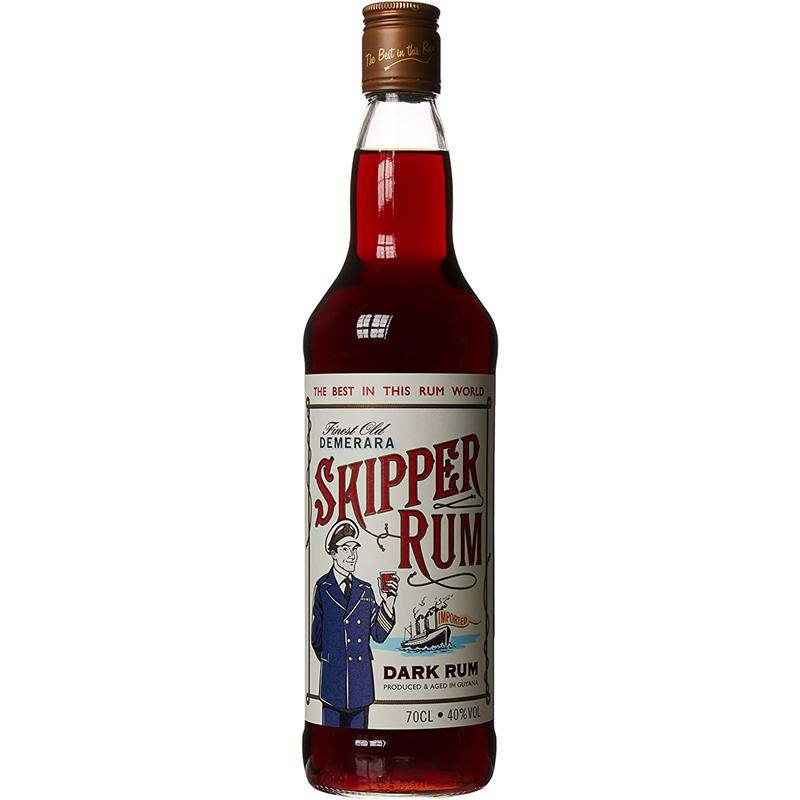 SKIPPER DEMERARA RUM 40% 70CL