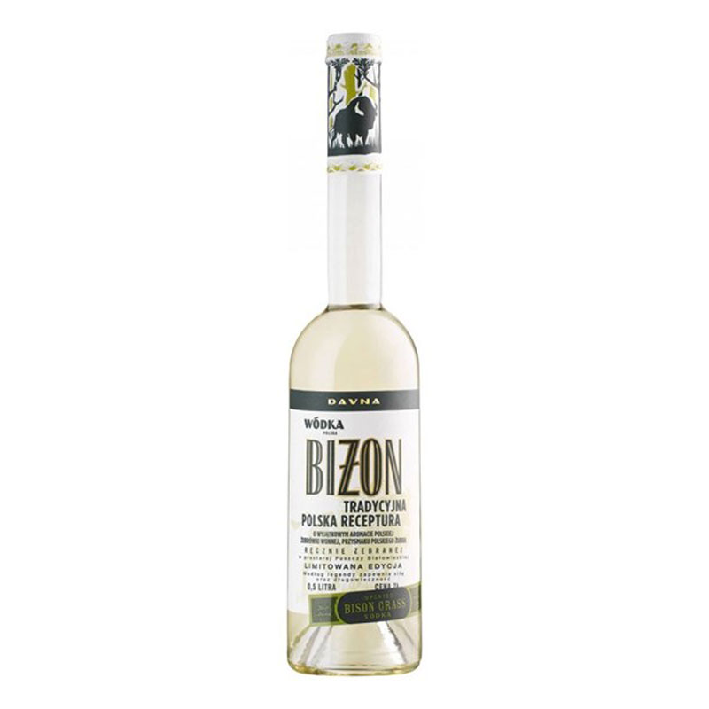 DAVNA BIZON VODKA 40% 50CL
