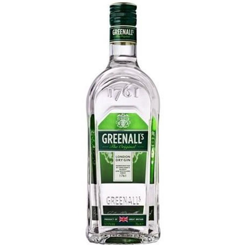 GREENALL'S LONDON DRY GIN 37.5% 70CL