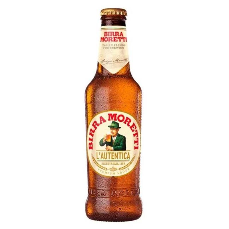 BIRRA MORETTI 4.6% 24 x 330ML BOTTLES