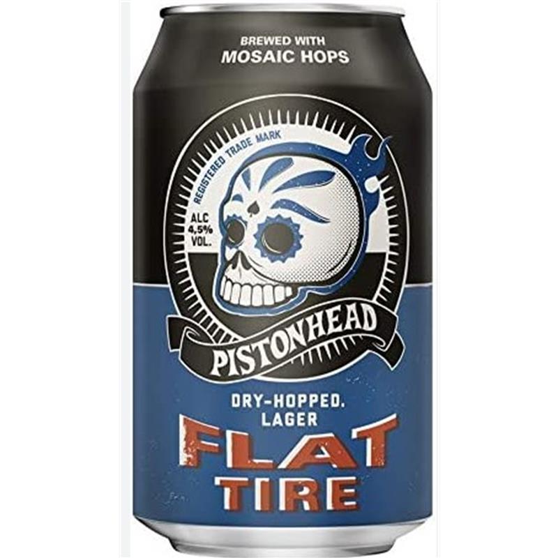 PISTONHEAD FLAT TIRE 4.5% CANS 24 x 330ML