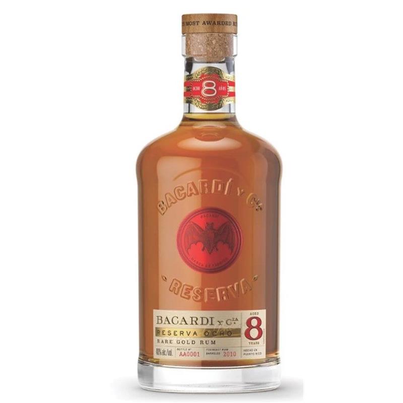 BACARDI OCHO ANOS (8 YEAR) 40% 70CL