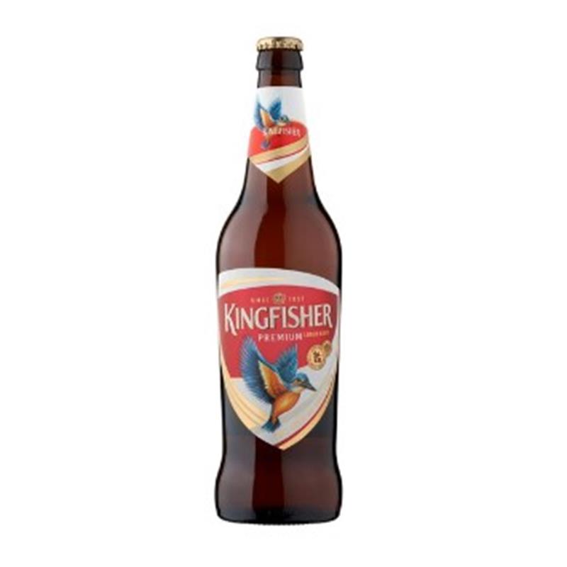 KINGFISHER LAGER 4.8% 12 x 650ML