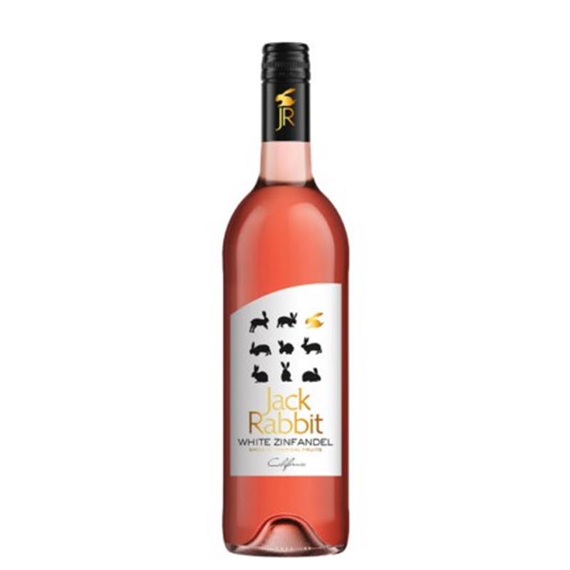 JACK RABBIT WHITE ZINFANDEL 12% 75CL