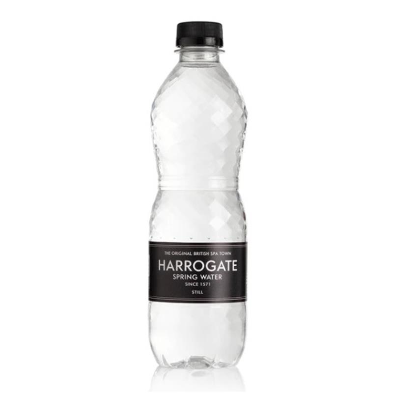 HARROGATE STILL WATER 24 x 500ML PET BOTTLES