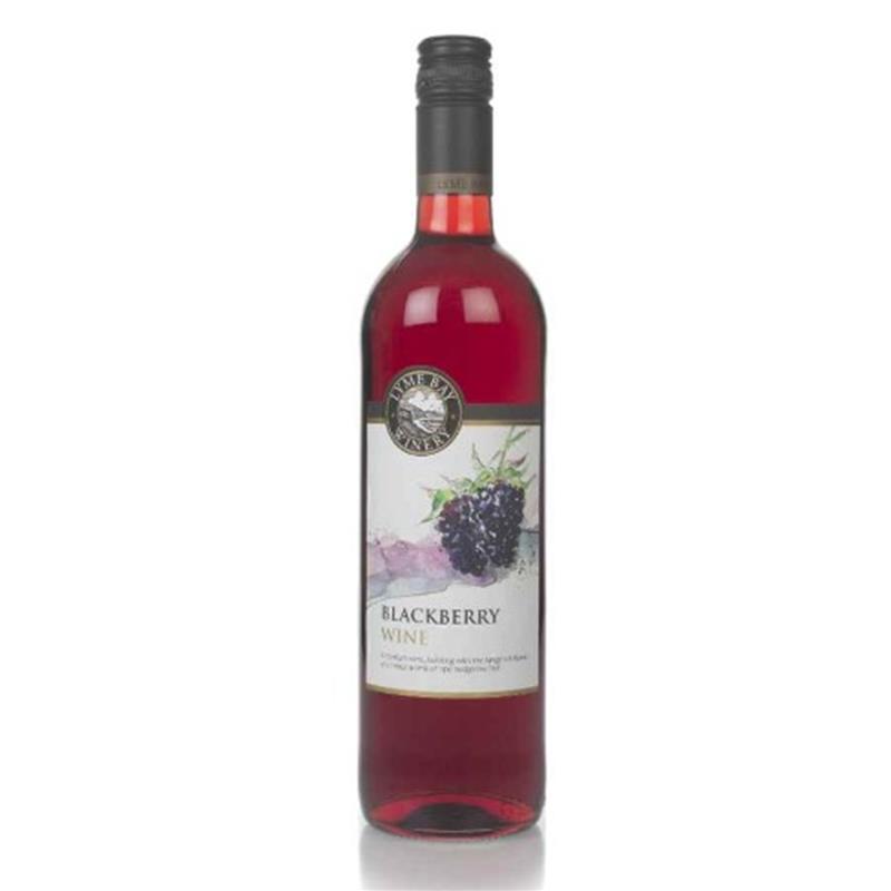 LYME BAY FRUIT WINE BLACKBERRY 11% 75CL