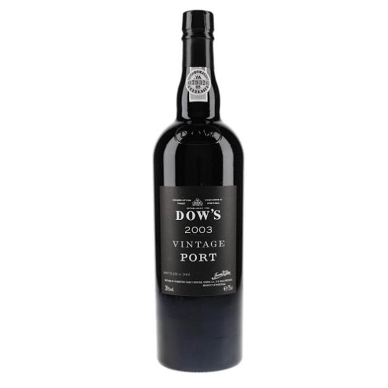 DOW'S 2003 VINTAGE PORT 20% 75CL