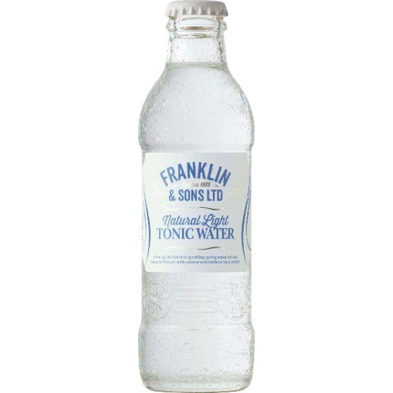 FRANKLIN & SONS NATURALLY LIGHT TONIC 24 x 200ML