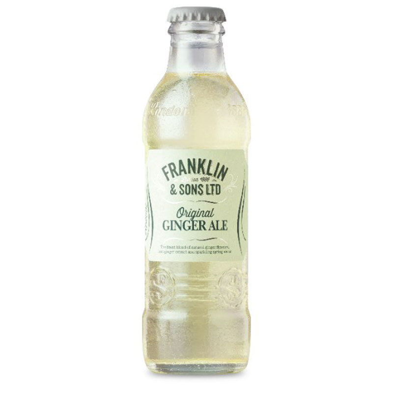 FRANKLIN & SONS GINGER ALE 24 x 200 ML