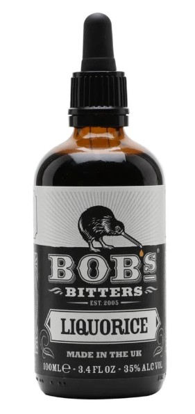 BOB'S LIQUORICE BITTERS 32.1% 100ML