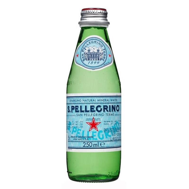 SAN PELLEGRINO SPARKLING WATER 24 x 250ML