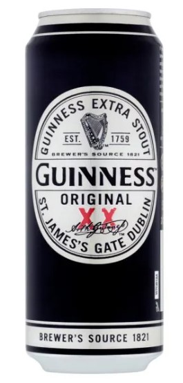 GUINNESS ORIGINAL 5% 24 x 440ML CAN