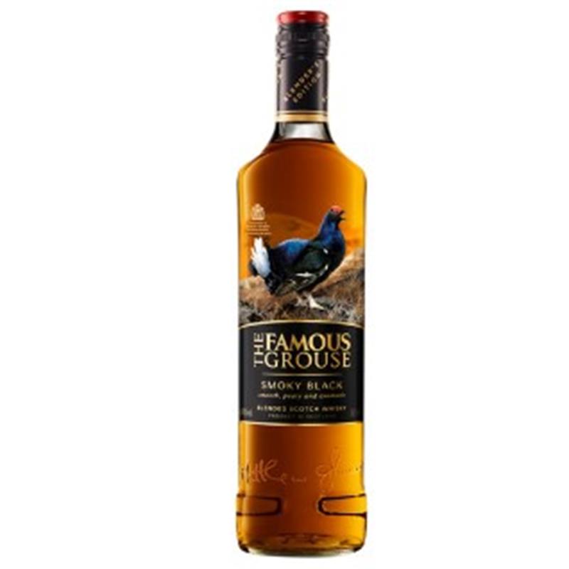 FAMOUS GROUSE SMOKY BLACK WHISKY 40% 70CL