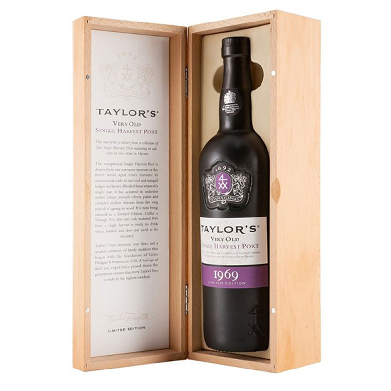 TAYLORS TAWNY PORT 1969 20% 75CL SINGLE HARV