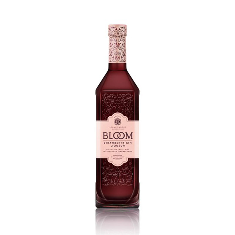 BLOOM STRAWBERRY CUP GIN 25% 70CL