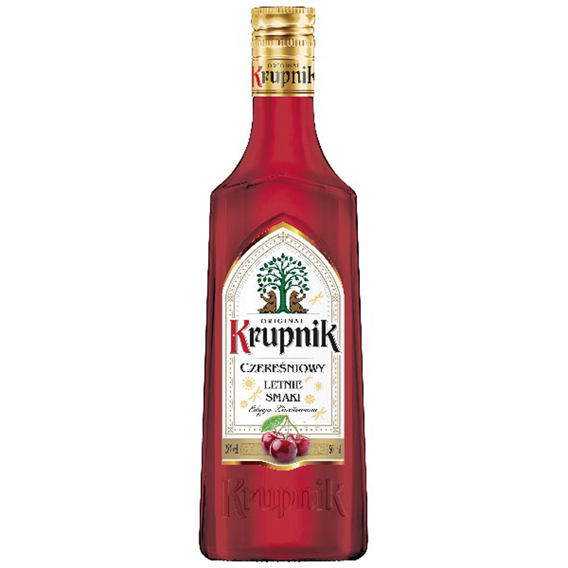 KRUPNIK CHERRY VODKA 32% 50CL