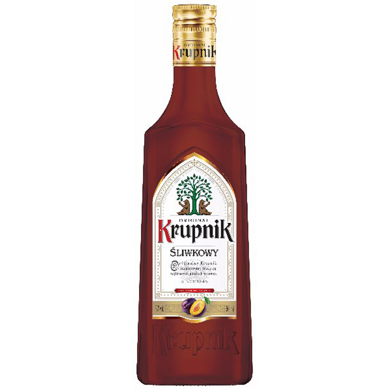 KRUPNIK PLUM VODKA 32% 50CL
