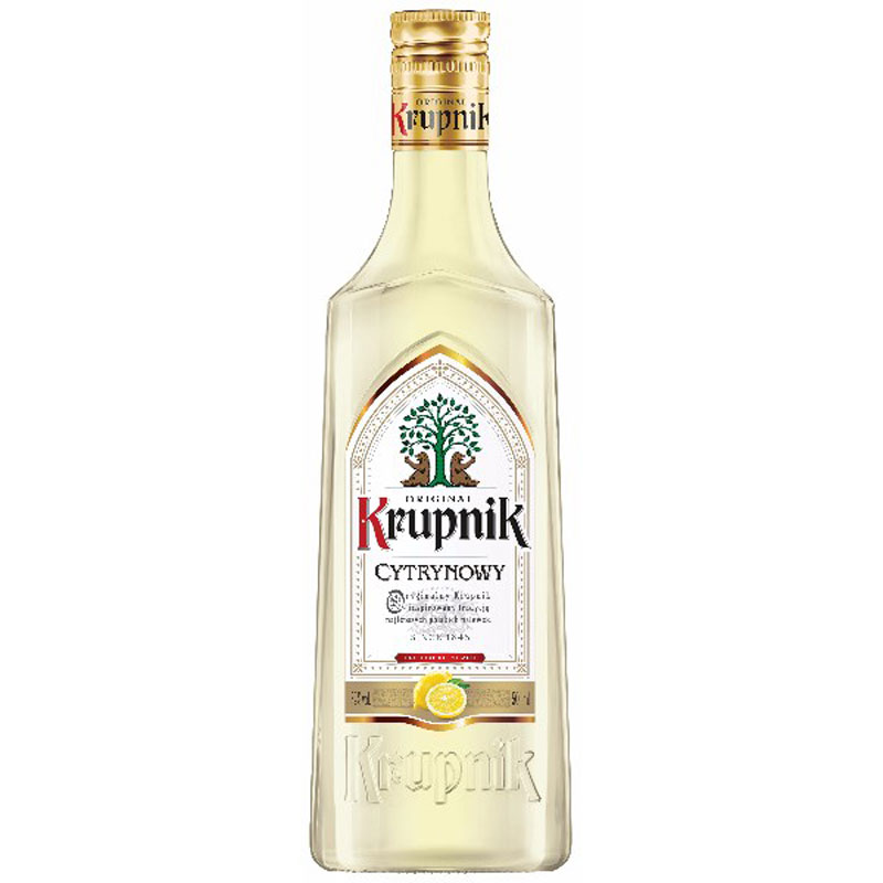 KRUPNIK LEMON VODKA 32% 50CL