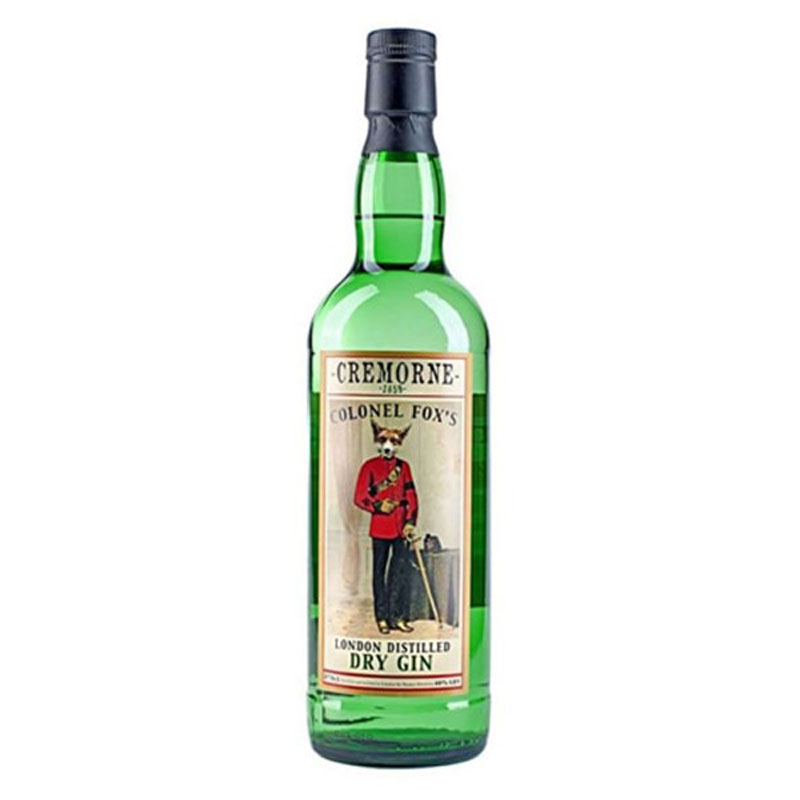 COLONEL FOX LONDON DRY GIN 40% 70CL