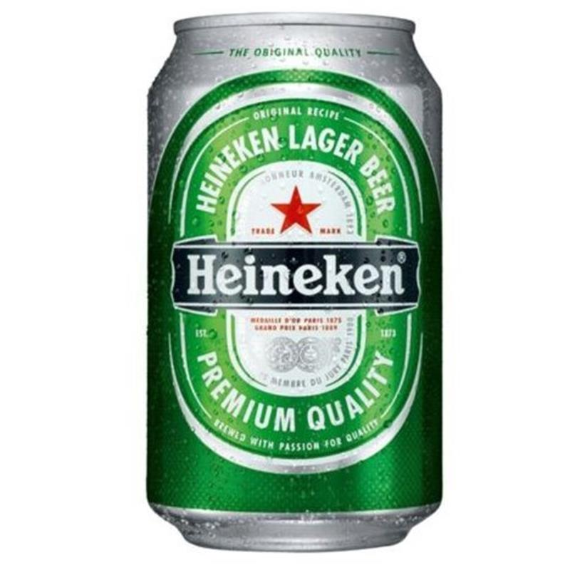 HEINEKEN LAGER CANS 5% 24 x 330ML