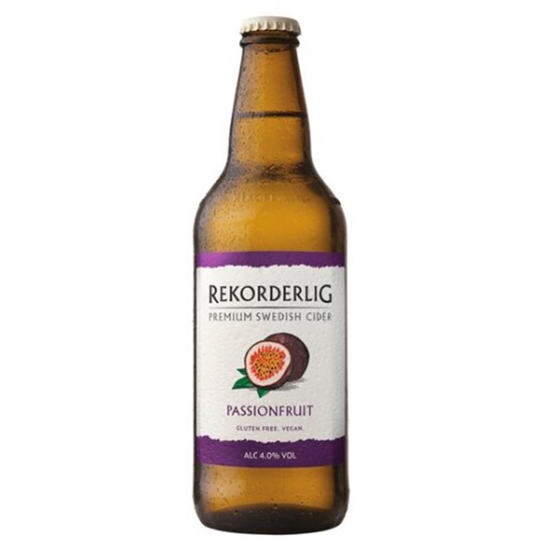 REKORDERLIG PASSION FRUIT CIDER 4.5%  15 x 500ML