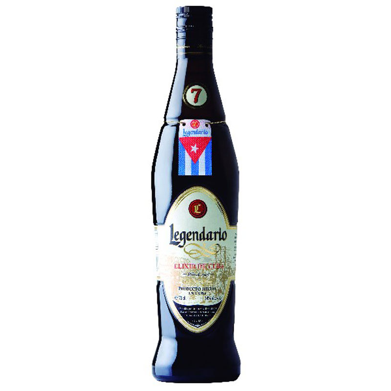 LEGENDARIO - ELIXIR DE CUBA RUM 34% 70CL