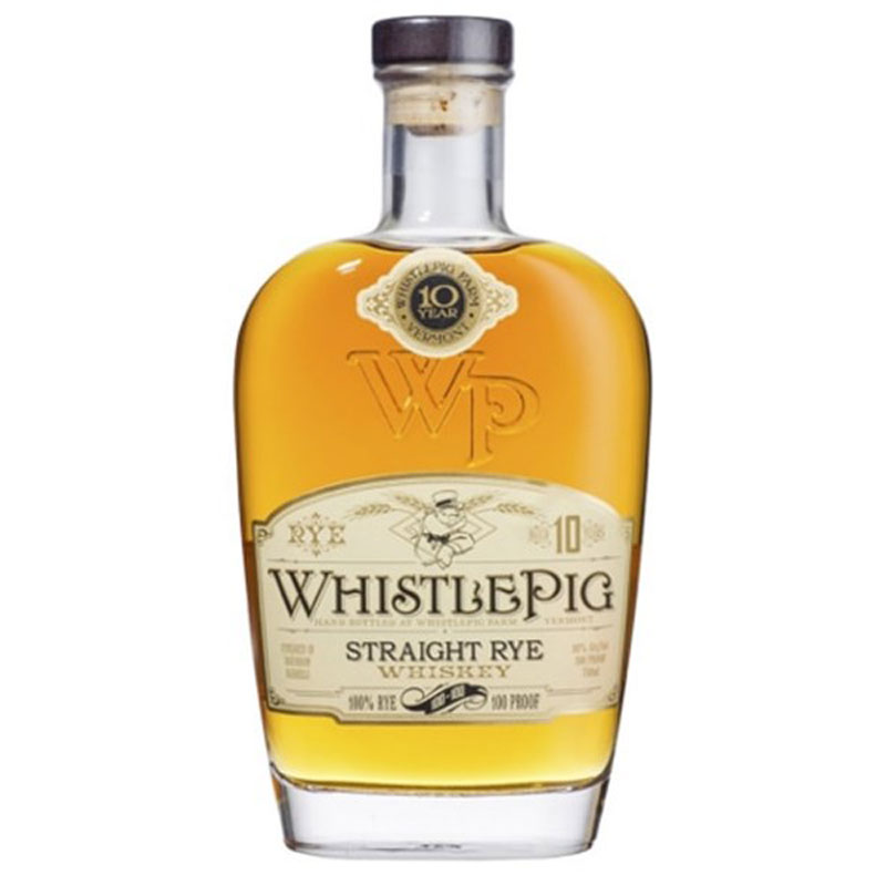 WHISTLE PIG - STRAIGHT RYE - 10YR 50% 70CL