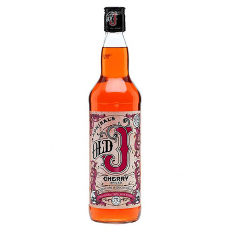OLD J CHERRY RUM 35% 70CL