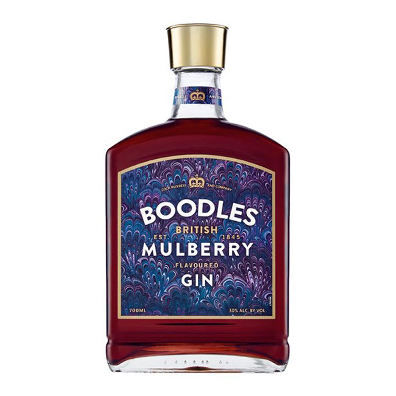 BOODLES MULBERRY GIN 30% 70CL