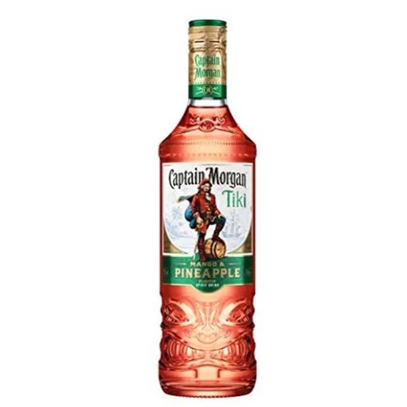 CAPTAIN MORGAN TIKI MANGO&PINEAPPLE RUM 25% 70CL