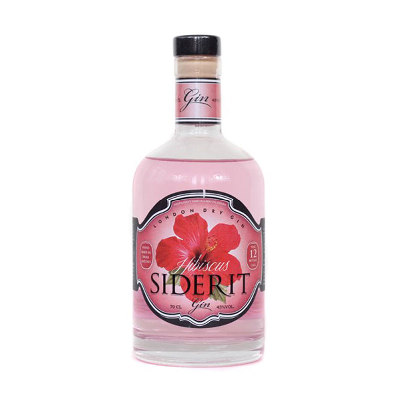 SIDERIT HIBISCUS GIN 43% 70CL