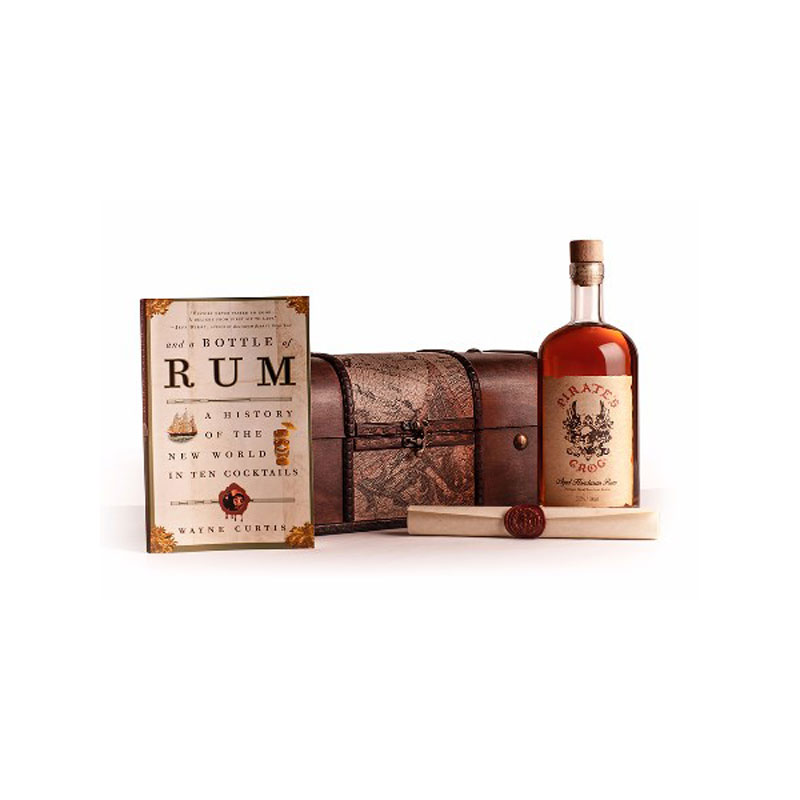 PIRATES GROG 5YO RUM **GIFT CHEST** 70CL