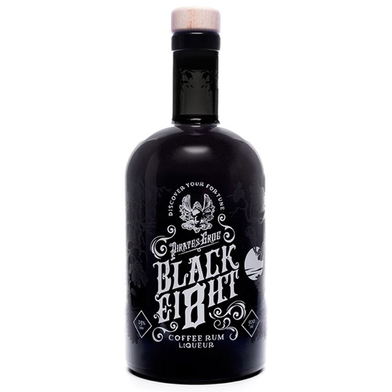 PIRATES GROG BLACK EIGHT COFFEE RUM 5CL