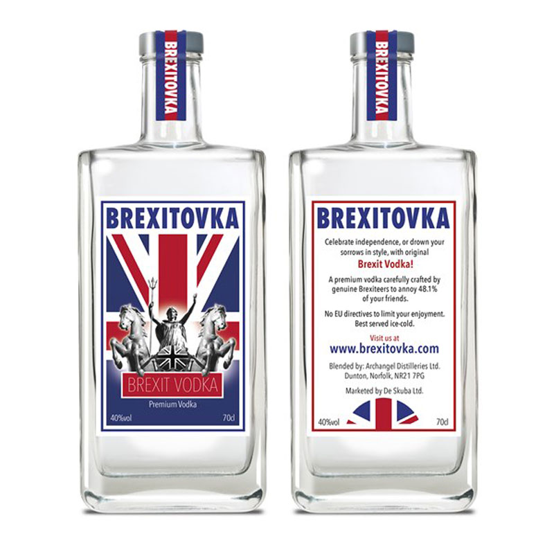 BREXITOVKA PREMIUM VODKA 40% 70CL