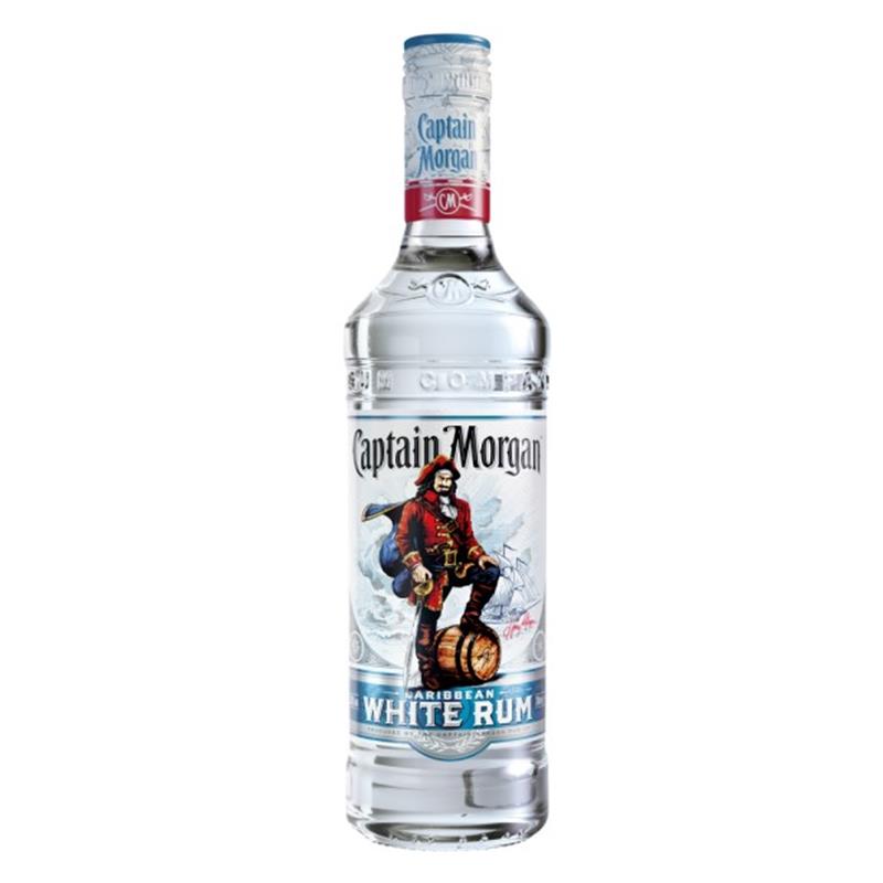 CAPTAIN MORGAN WHITE RUM 70CL