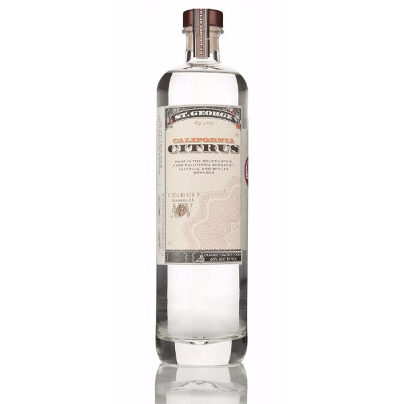 ST GEORGE CALIFORNIA CITRUS VODKA 42% 70CL