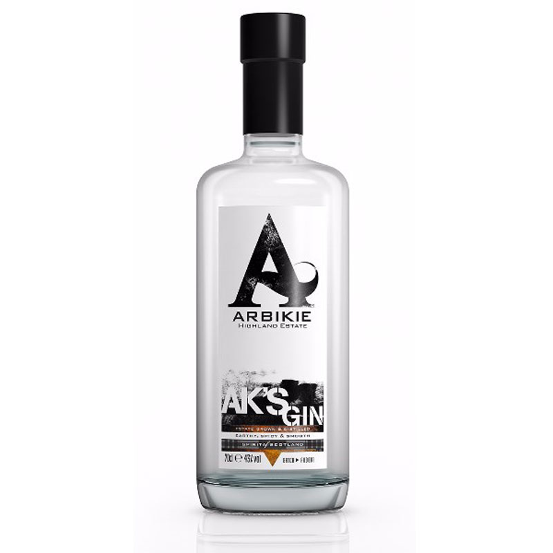 ARBIKIE AK'S GIN 43% 70CL