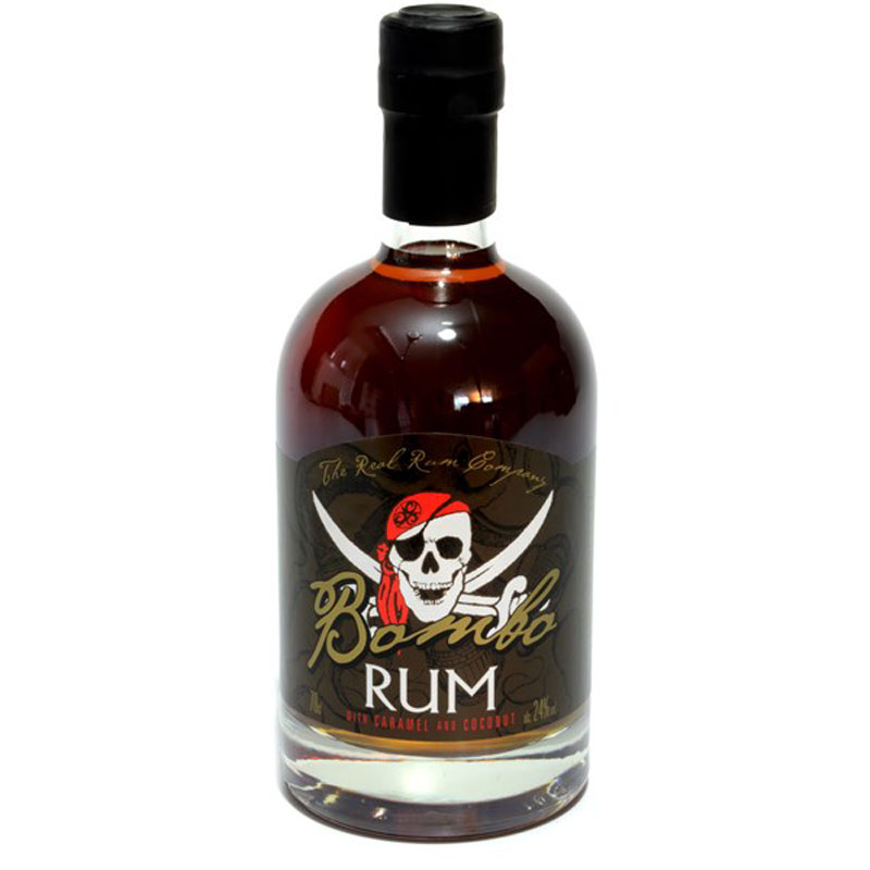 BOMBO RUM CARAMEL AND COCONUT 24% 70CL