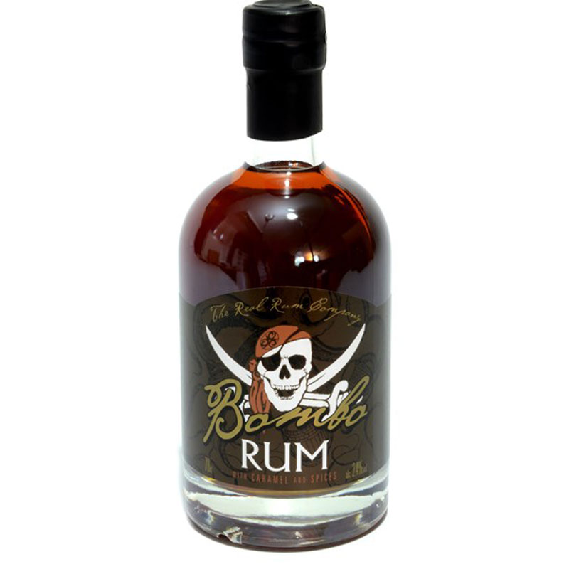 BOMBO RUM CARAMEL AND SPICES 24% 70CL
