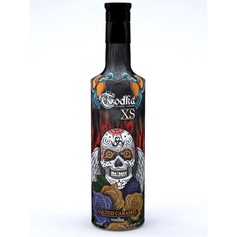 TODKA XS SALTED CARAMEL VODKA 37.5% 70CL