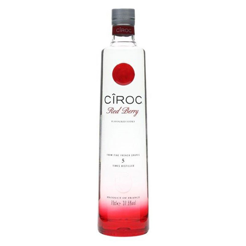 CIROC VODKA RED BERRY 37.5% 70CL