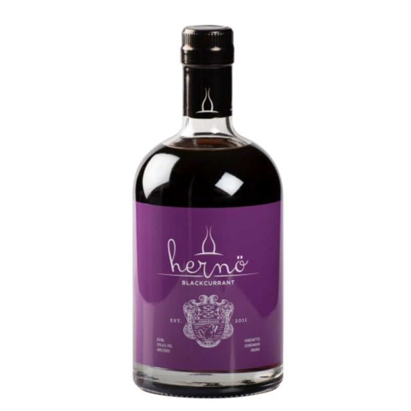 HERNO BLACKCURRANT GIN 28% 50CL
