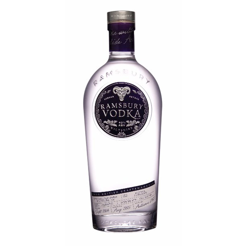 RAMSBURY VODKA 43% 70CL