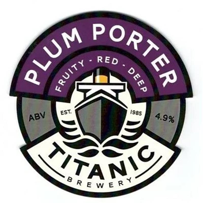 TITANIC PLUM PORTER 4.9% 9GALL CASK